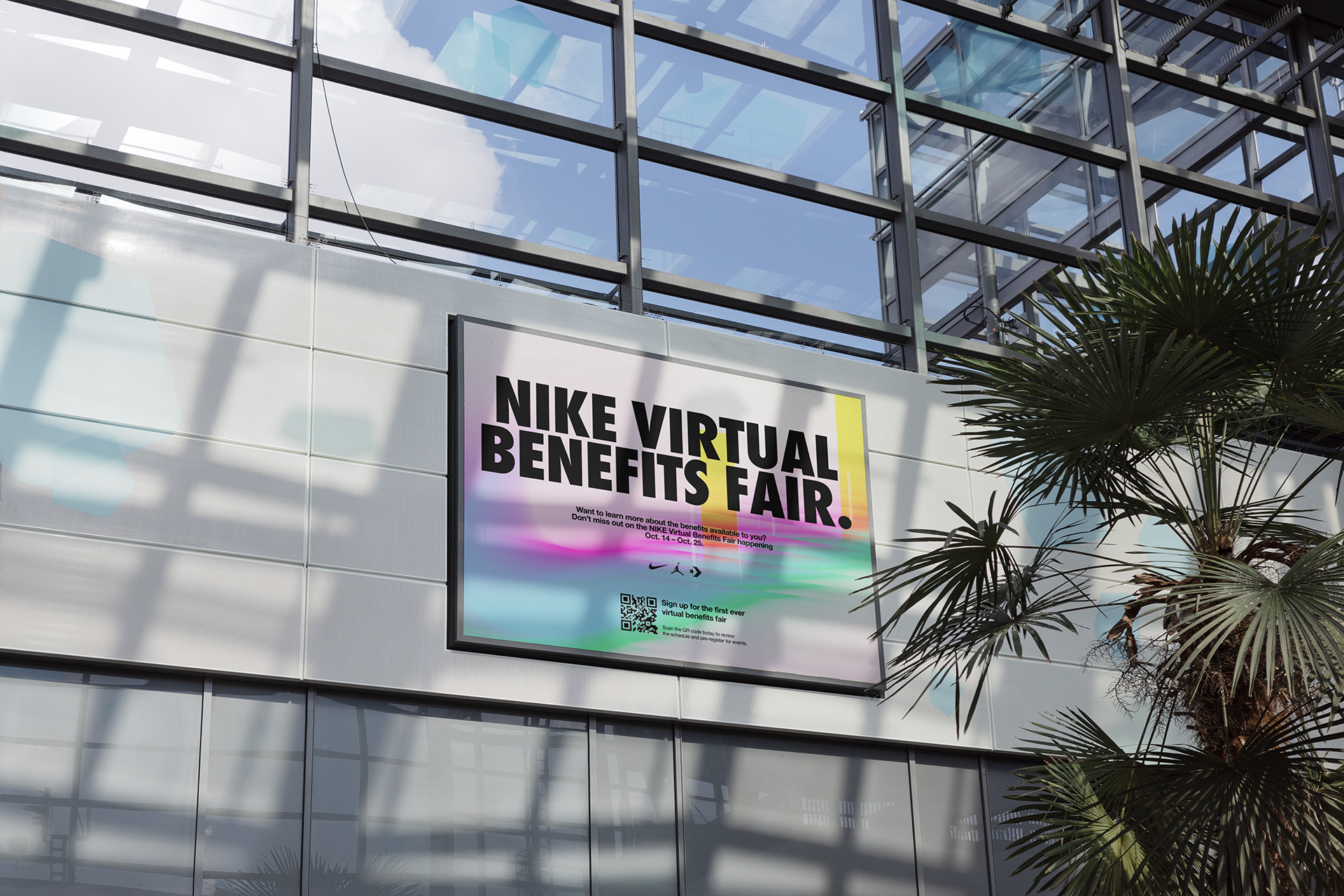 NIKE Virtual Benefits THIS IS Y Studio Hamburg Mottiondesign Motion Graphics Brand Communication Poster