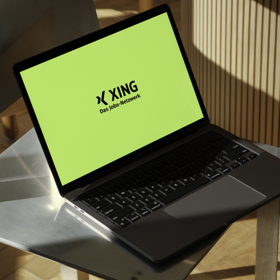 XING Soundlogo Animation THIS IS Y Motion Design Motiongraphics Hamburg laptop